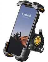 Lamicall Bike Phone Holder, Motorcycle Phone Mount - Adjustable Motorbike Phone Holder for iPhone 16 15 14 13 12 Pro Max Mini, 11 Pro Max Xs 8 X 8P 7 6S, Samsung S10 S9, Huawei, 4.7-6.8 Devices