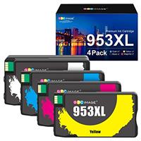 GPC Image Multipack Ink Cartridges Replacement for HP 364XL 364 Compatible with 5510 5520 5522 5524 6510 6520 B8550 C5388 C6380 7510 7520 4620 3070A 3520 (Black Cyan Magenta Yellow, 5-Pack)