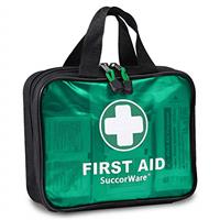 200 Pieces First Aid Kit with Hospital Grade Medical Supplies - Includes Emergency Blanket, Bandage, Scissors - Great for Home, Outdoors, Office, Car, Travel, Camping, Hiking, Boating