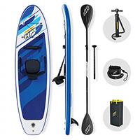Hydro-Force SUP, Inflatable Stand Up Paddle Board, Complete Set with Kayak Conversion Kit, Multiple Styles