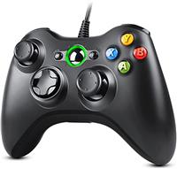 Zexrow Xbox 360 Wired Controller, Game Controller USB Wired PC Joystick Gamepad for Xbox 360, Improv
