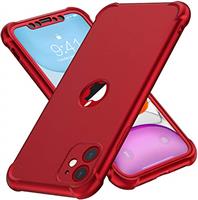 ORETECH Compatible with iPhone 11 Case, with [2 x Tempered Glass Screen Protector] 360 Shockproof Heavy Duty Protection Ultra Thin Hard PC Silicone TPU Rubber Bumper Cover for iPhone 11(2019)