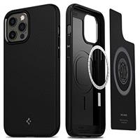 Spigen Mag Armor MagFit Case Compatible with iPhone 12 Pro / 12 - Matte Black
