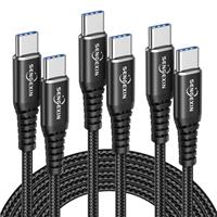 USB C to USB C Fast Charger Cable,60W 3A PD Type C to C Charging Lead for Samsung Galaxy S21 S20 S20+ Plus Ultra FE 2020 5G S10 S9 S8 A51,iPad Pro 2020,MacBook,Huawei,Google Pixel 4 3a