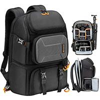 TARION Pro Camera Backpack Large - Camera Bag with 15.6 Laptop Compartment Tripod Holder Waterproof Raincover Outdoor Photography Hiking Travel Professional DSLR Rucksack for Men Women PBl