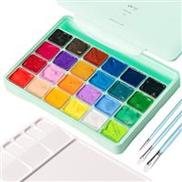 Frunsi Gouache Paint, 24 Color Paints Set