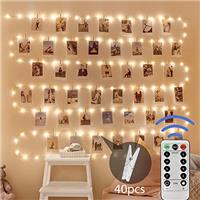 Oreunik Copper Wire Waterproof Hanging Lights - 12M USB Plug in Fairy Lights with Remote Timer for Bedroom, Party, Wedding, Birthday, Christmas Decor