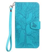Aisenth Embossed Tree Butterfly Wallet Flip Case FOR IPHONE SERIES