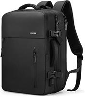 HOMIEE Carry on Travel Backpack Cabin Size, Expandable 30 40L Flight Approved Cabin Bag Hand Luggage Suitcase Backpacks Fit 15.6 Inch Laptop, Anti Theft Casual Daypack Water Resistant Hiking Rucksack