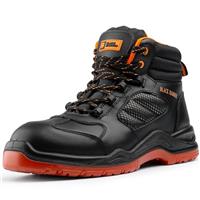 Black Hammer Lightweight Safety Trainers for Men - Air Bubbl