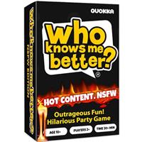 QUOKKA Fun Card Game for Adults - Family Card Game for Adults - | Guess Questions | Easy to Learn - Get to Know Friends & Family
