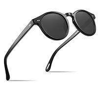 AVAWAY Small Face Sunglasses for Women Retro Vintage Polarised UV Protection Ladies Eyewear for Photography Wandern Travelling Driving AV206