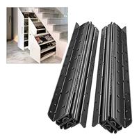 AOLISHENG Heavy Duty Drawer Runners with Lock 1200mm Full Extension Load Capacity 150 Kg Ball Bearing Long Industrial Locking Drawer Slides Side Mount 1 Pair (with Lock, 48 inch (1200mm))