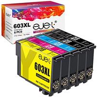 302XL Ink Cartridges Remanufactured for HP 302 Ink Cartridge for Officejet 3830 3831 3832 3834 3835 4650 4654 4658 5230 DeskJet 1110 2130 2132 3630 3632 Envy 4520 4522 4524 4527 2-Pack, Black & Color