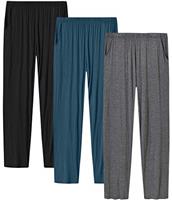 MoFiz Women's Pyjamas Bottoms Trousers Nightwear Super Soft Comfy Modal Lounge Sleep Pants for All Seasons