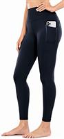 OVRUNS Yoga Pants for Women - High Waist Gym Leggings Tummy Control Workout Running Exercise Gym Fitness Leggings with Pocket