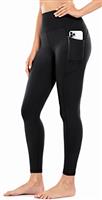 OVRUNS Yoga Pants for Women - High Waist Gym Leggings Tummy Control Workout Running Exercise Gym Fitness Leggings with Pocket