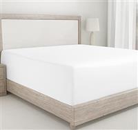 California Design Den 400 Thread Count 100% Cotton 1 Fitted Sheet Only, Long - Staple Combed Pure Natural Cotton Sheet for Kids & Adults, Soft & Silky Sateen Weave