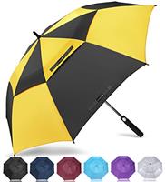 ZOMAKE Large Golf Umbrella Windproof Strong,Big Golf Umbrellas Windproof and Rainproof for men,Extra Large golfing umbrella Wind Proof Golf Brolly 51/54/62/68 Inch