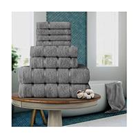 Luxurious 8 Pack Boston Towel Bale Set 4 Face, 2 Hand and 2 Bath