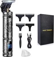 Suttik Hair Clippers for Men, Beard Trimmer, Zero Gapped Trimmer T-Blade Trimmer Clippers for Hair Cutting, Cordless Trimmers Professional Barber, Liners Clippers Haircut,Edgers Clippers