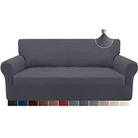 Granbest Stretch Sofa Cover Super Soft Spandex Sofa Slipcover for Dogs Pet Couch Cover Furniture Protector with Elastic Bottom