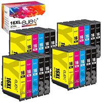 ejet 16XL 16 XL Ink Cartridges Replacement for Epson 16 Ink Compatible with Epson Workforce WF-2760 