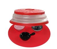 Collapsible Microwave Food Cover BPA Free TPR