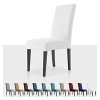 MAXIJIN Stretch Velvet Chair Covers for Dining Chairs Set of 2 Removable Velour Dining Chair Covers Plush Chair Slip Covers for Dining Room,Hotel,Kitchen,Ceremony