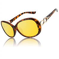 CGID Sunglasses Womens Polarised Retro Designer Ladies Sun Glasses Big Frame Oversized Shades UV400 Protection