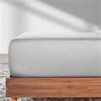 California Design Den 400 Thread Count 100% Cotton 1 Fitted Sheet Only, Long - Staple Combed Pure Natural Cotton Sheet for Kids & Adults, Soft & Silky Sateen Weave