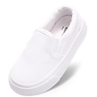 Unisex Kids Canvas Shoes Toddlers Sneakers Breathable Slip-on Trainers Pumps Plimsoles for Boy and Girls