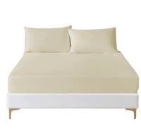 funky gadgets Deep Fitted Sheet & Flat Sheets 100% Egyptian Cotton Range Bedding Sheet