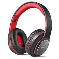 WorWoder 50Hrs Wireless Headphones Over Ear,Hi-Fi Sound Deep Bass Bluetooth Headphones with Mic,Lightweight Wired Headphones with Soft Memory Protein Earmuffs for TV/PC/Phone/Travel