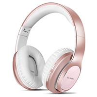 WorWoder 50Hrs Wireless Headphones Over Ear,Hi-Fi Sound Deep Bass Bluetooth Headphones with Mic,Lightweight Wired Headphones with Soft Memory Protein Earmuffs for TV/PC/Phone/Travel
