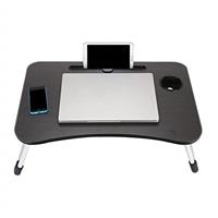 Youyijia Laptop Bed Table 60 * 40 * 28cm Laptop Table Stand Folding Desk Computer Table for Sofa Bed