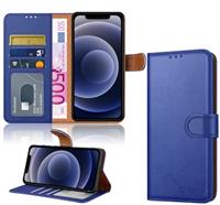 iCatchy for iPhone 12 Case/iPhone 12 Pro case Leather Wallet Book Flip Folio Stand View Case Compatible with iPhone 12 / iPhone 12 Pro (6.1'') Phone Cover