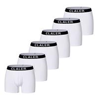 CLALER Boxer Shorts Mens 6 Pack Cotton Trunks Stretchy Soft Fitted Boxer Briefs Comfortable and Breathable Men's Underwear Suitable for Daily Sports Outdoor