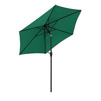 Sekey 1.6m Beach Umbrella with Umbrella Cover, Stable Parasol with Eight Ribs for Balcony, Garden & Patio. Tilt Angle and Height Adjustable
