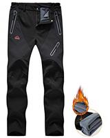 donhobo Womens Walking Waterproof Trousers Thermal Fleece Li