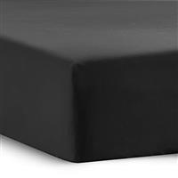 Bedsure Deep Fitted Sheet - Bed Sheets Extra Deep Pocket 16 Inches (40 cm), Soft Brushed Polyester Microfiber, Fade Resistant & Easy Care (1 Piece)