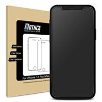 Mothca Matte Privacy Screen Protector for iPhone 15 Pro Max, Anti Spy Anti Glare Full Coverage Tempered Glass Film Anti-Fingerprint, 6.7 inch (2 Pack)