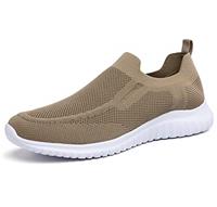 TIOSEBON Mens Slip on Trainers Casual Tennis Sneakers Lightweight Running Walking Shoes