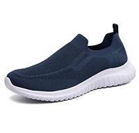 TIOSEBON Mens Slip-On Casual Lightweight Running Walking Tennis Shoes