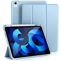 Vobafe Case for iPad Air 11 Inch Case 2025/2024 /Air 5th 4th Generation 10.9 Inch 2022/2020, Flexible TPU Back Cover with Pencil Holder, Support Apple Pencil Charging