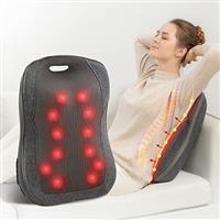 COMFIER Shiatsu Back Massager with Heat- Portable Massage Cushion, for Women/Men, Adjustable Kneading Massage Chair Pad,Chair Massager for Office,Home Use