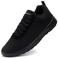 DYKHMILY Safety Trainers Mens Steel Toe Cap Trainers Light Weight Anti Smashing Breathable Puncture Proof Comfortable Fashion Safety Shoes Work Trainers