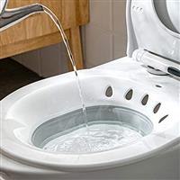 Sitz Bath for Toilet,Seat Sitz Bath Basin for,Pregnant Women,Hemorrhoids,Perineal Care,Fits Universal Toilets and Commode Chair