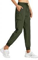 Libin Women's Cargo Joggers Lightweight Quick Dry Hiking Trousers Athletic Workout Lounge Casual Outdoor