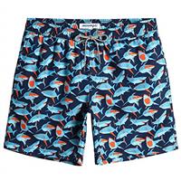 MaaMgic Men's Swimming Shorts Quick Dry Trunks Bathing Short Casual Lounge Shorts with Mesh Lining